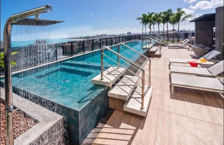 Apto Time - Vista Mar Em Ponta Verde Maceio Apartment Екстериор снимка