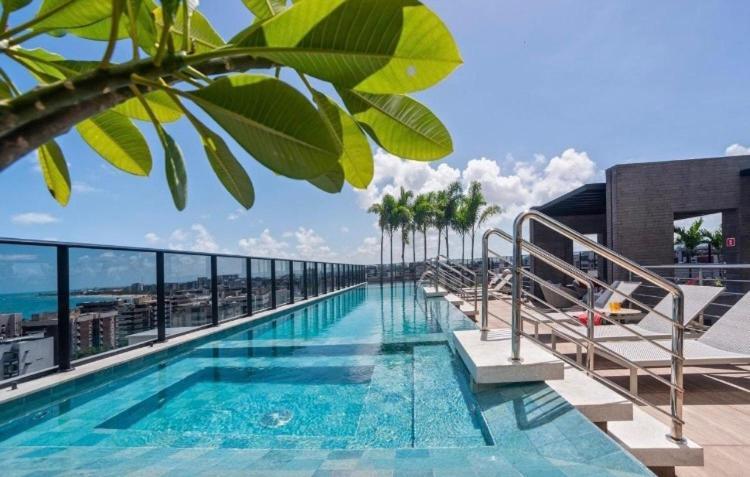 Apto Time - Vista Mar Em Ponta Verde Maceio Apartment Екстериор снимка